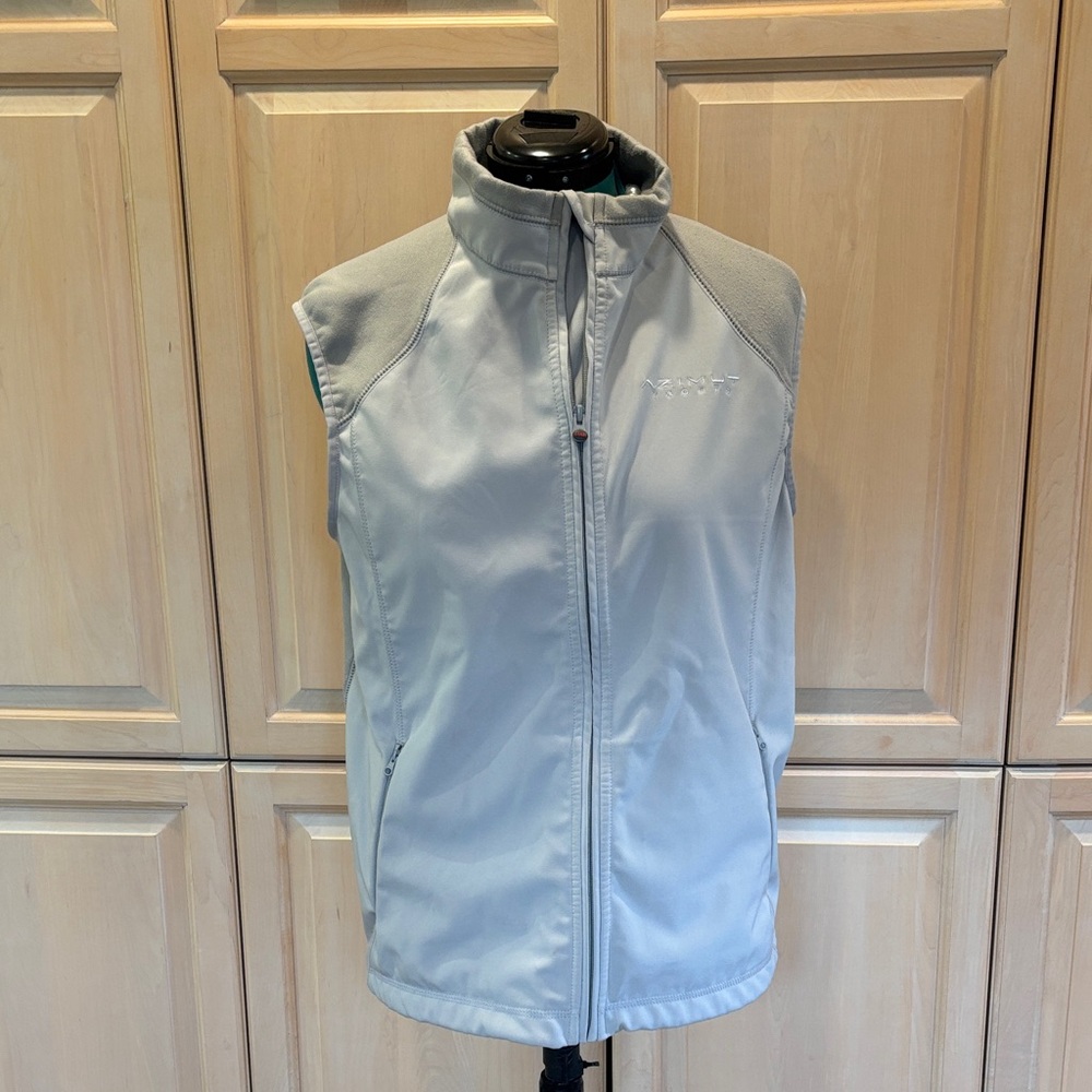 Women's Light Gray Vest by ZeroXposur